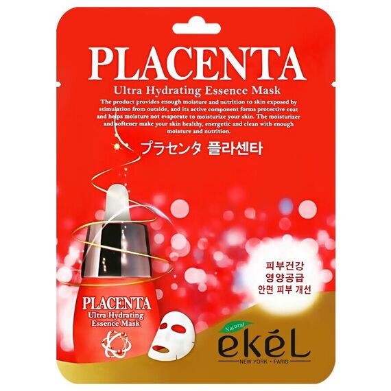 EKEL Тканевая маска для лица PLACENTA 25 мл