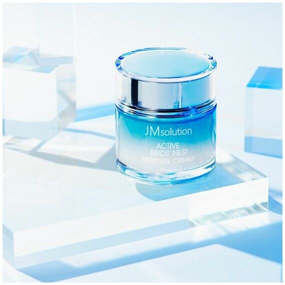 Увлажняющий крем с экстрактом ласточкиного гнезда JMsolution Active Birds Nest Moisture Cream Prime, 60 мл, изображение 2