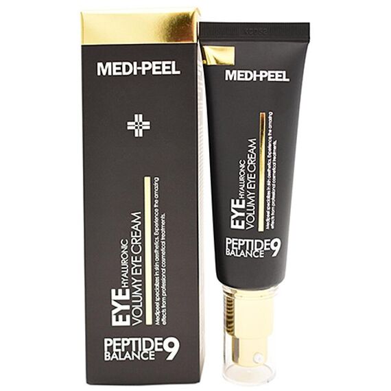 Омолаживающий крем для век с пептидами Medi-Peel Peptide Balance9 Eye Hyaluronic Volumy Eye Cream, 40 мл, изображение 2