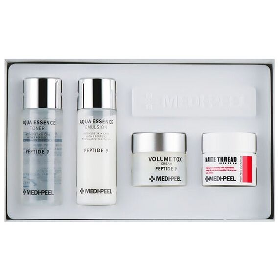 Набор омолаживающих средств с пептидами Medi-Peel Peptide 9 Skincare Trial Kit, 2*30 мл+2*10 мл, изображение 2