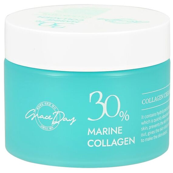 GRACE DAY 30% Marine Collagen Крем для лица увлажняющий с морским коллагеном 100 мл