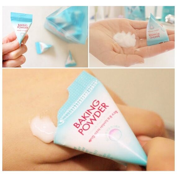 Скраб для очищения с содой в пирамидках Etude House Baking Powder Crunch Pore Scrub, 24*7 гр, изображение 9