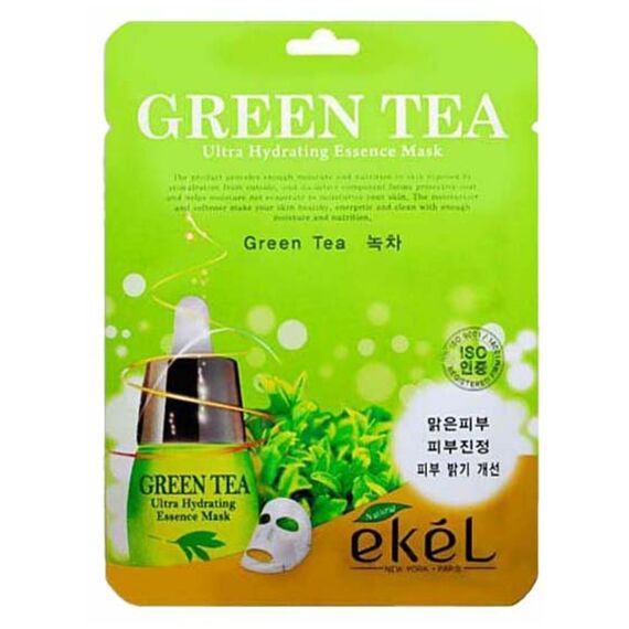 EKEL Тканевая маска для лица GREEN TEA 25 мл