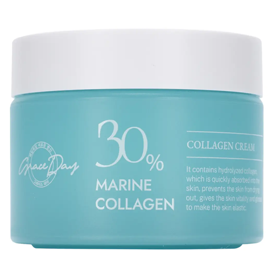 GRACE DAY 30% Marine Collagen Крем для лица увлажняющий с морским коллагеном 100 мл, изображение 6