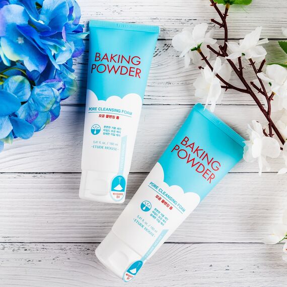 Очищающая пенка 3 в 1 с содой Etude House Baking Powder Pore Cleansing Foam, 160 мл, изображение 4