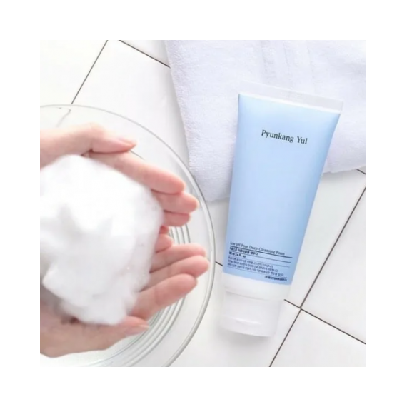Очищающая пенка с AHA-кислотами Pyunkang Yul Low pH Pore Deep Cleansing Foam, 100 мл, изображение 2