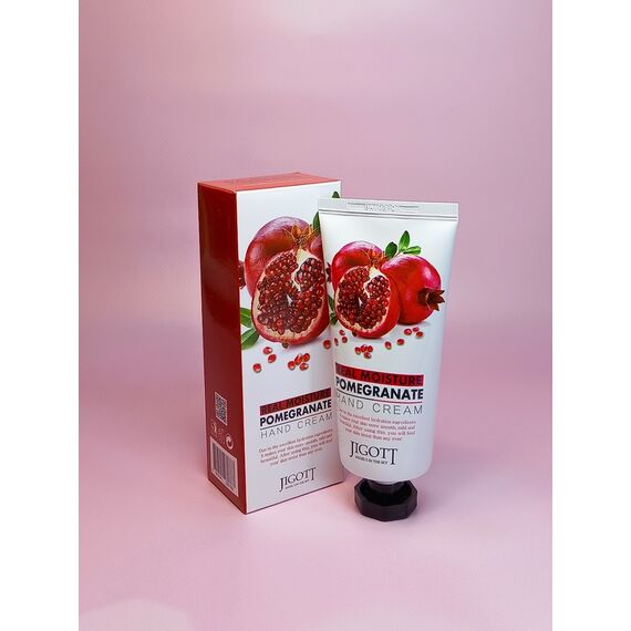 JIGOTT Увлажняющий крем для рук с гранатом POMEGRANATE 100 мл, изображение 6