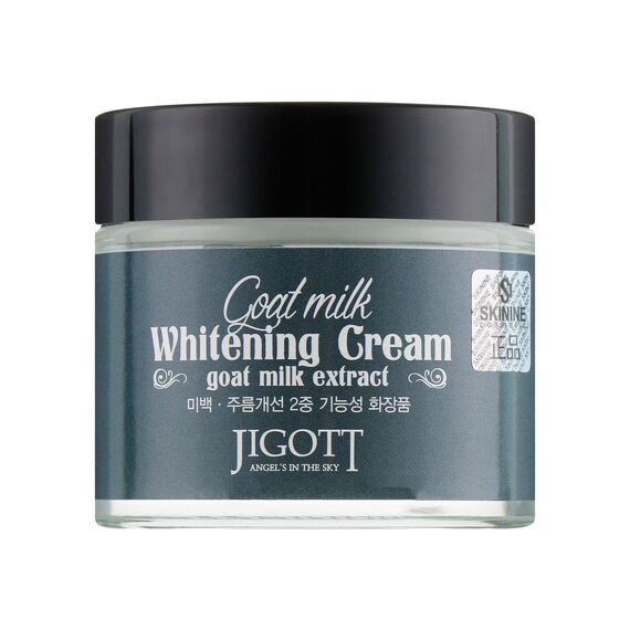 JIGOTT Крем для лица с с экстрактом козьего молока GOAT MILK BRIGHTENING CREAM 70 мл, изображение 2