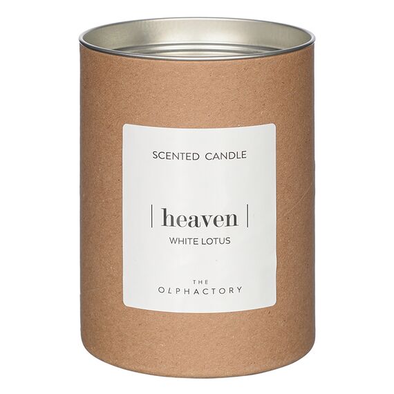 Свеча ароматическая The Olphactory, Heaven, Белый лотос (новая), 40 ч, Ambientair, изображение 3