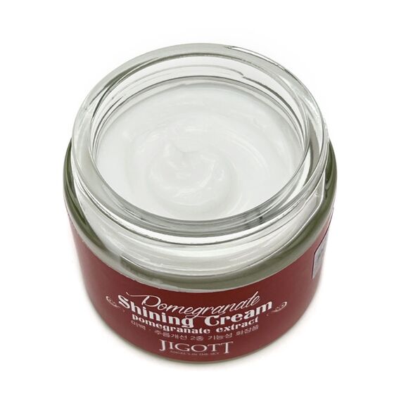 JIGOTT Осветляющий крем для лица с экстрактом граната POMEGRANATE SHINING CREAM 70 мл, изображение 3