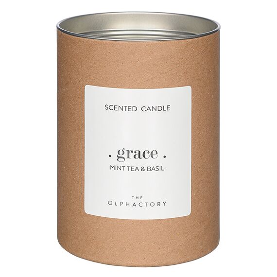 Свеча ароматическая The Olphactory, Grace, Мята и базилик (новая), 40 ч, Ambientair, изображение 3