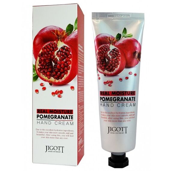 JIGOTT Увлажняющий крем для рук с гранатом POMEGRANATE 100 мл, изображение 3
