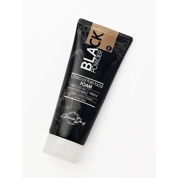 GRACE DAY Пенка для умывания с Древесным углем 180 мл, изображение 5