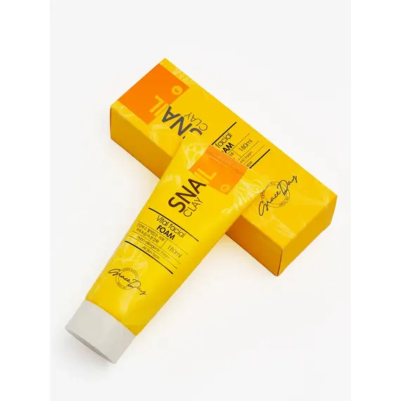 GRACE DAY Пенка для умывания с Муцином улитки 180 мл, изображение 4