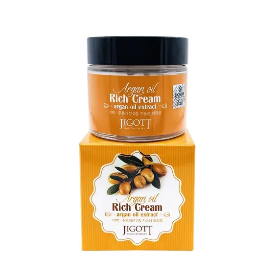 JIGOTT Крем для лица с экстрактом арганы ARGAN RICH CREAM 70 мл, изображение 8