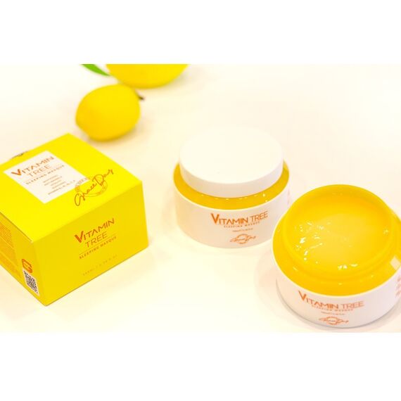 GRACE DAY Vitamin Tree Ночная крем-маска для лица с витаминным комплексом 100 мл, изображение 4