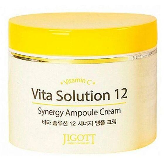 JIGOTT VITA SOLUTION 12 Энергетический ампульный крем для лица SYNERGY 100 мл