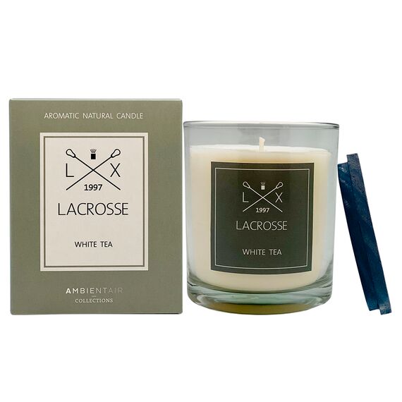Свеча ароматическая Lacrosse, Белый чай, 60 ч, Ambientair