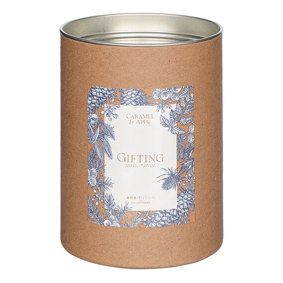 Свеча ароматическая Gifting, Карамель и яблоко (новая), 40 ч, Ambientair, изображение 3