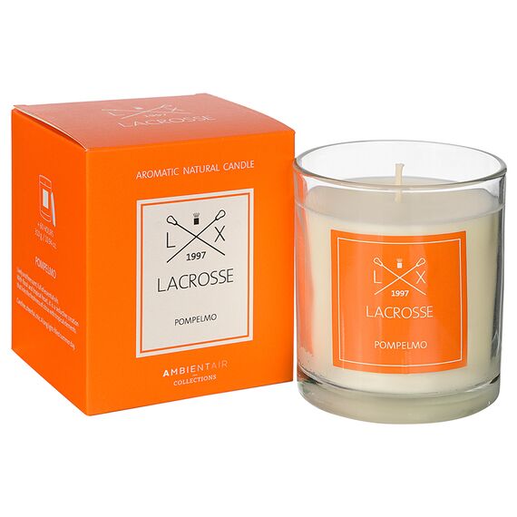 Свеча ароматическая Lacrosse, Грейпфрут (новая), 60 ч, Ambientair
