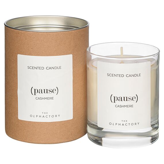 Свеча ароматическая The Olphactory, Pause, Кашемир (новая), 40 ч, Ambientair