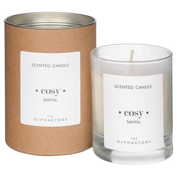 Свеча ароматическая The Olphactory, Cosy, Сандал (новая), 40 ч, Ambientair