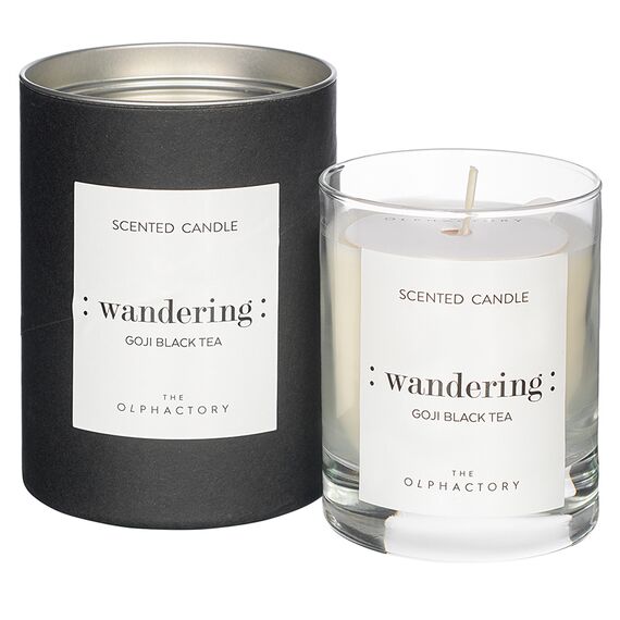 Свеча ароматическая The Olphactory, Wandering Black, Ягоды годжи (новая), 40 ч, Ambientair