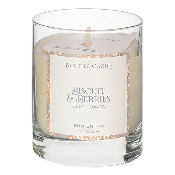 Свеча ароматическая Gifting, Печенье и ягоды (новая), 40 ч, Ambientair, изображение 2