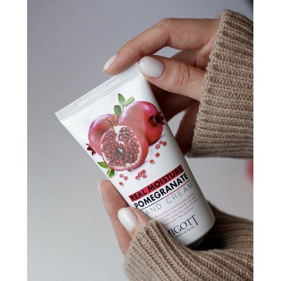 JIGOTT Увлажняющий крем для рук с гранатом POMEGRANATE 100 мл, изображение 7