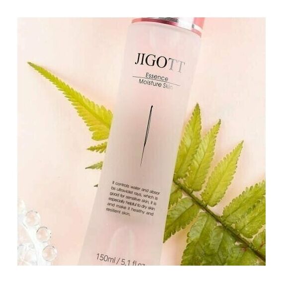 JIGOTT Тонер для лица с аллантоином ESSENSE MOISTURE SKIN 150 мл в коробке, изображение 3