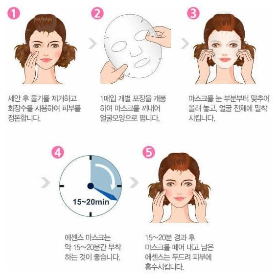 JIGOTT Ампульная тканевая маска для лица RED GINSENG 27 мл, изображение 8