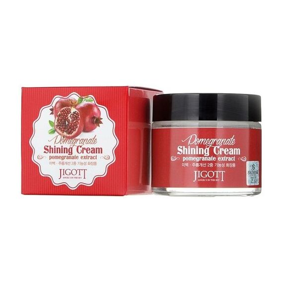 JIGOTT Осветляющий крем для лица с экстрактом граната POMEGRANATE SHINING CREAM 70 мл, изображение 8