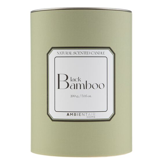 Свеча ароматическая Sublime, Черный бамбук, 40 ч, Ambientair, изображение 4