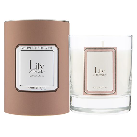 Свеча ароматическая Sublime, Ландыш, 40 ч, Ambientair