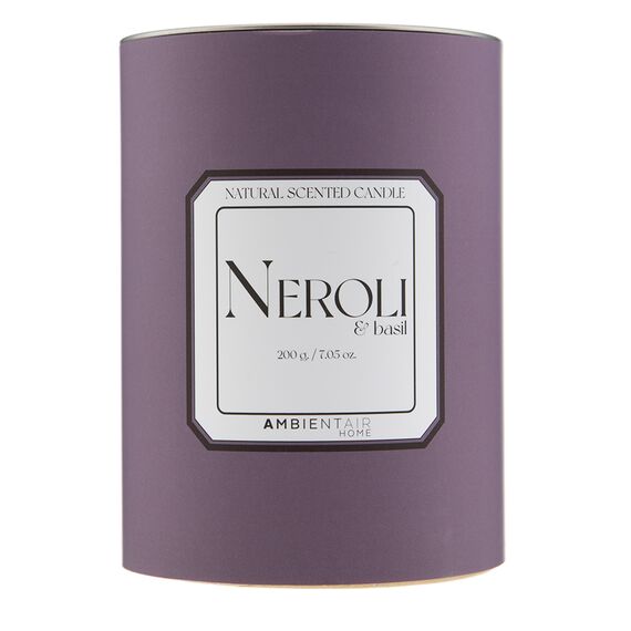Свеча ароматическая Sublime, Нероли и базилик, 40 ч, Ambientair, изображение 5