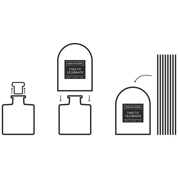 Диффузор ароматический Mise En Scene Time to celebrate 200 мл, Ambientair, изображение 4