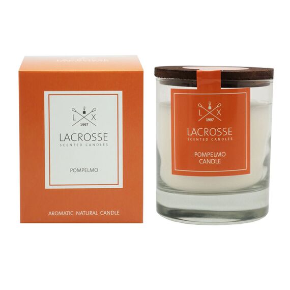 Свеча ароматическая в стекле круглая Lacrosse Грейпфрут 40 ч, Ambientair, изображение 2