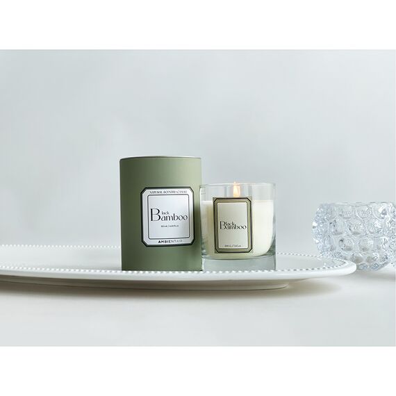 Свеча ароматическая Sublime, Черный бамбук, 40 ч, Ambientair, изображение 2
