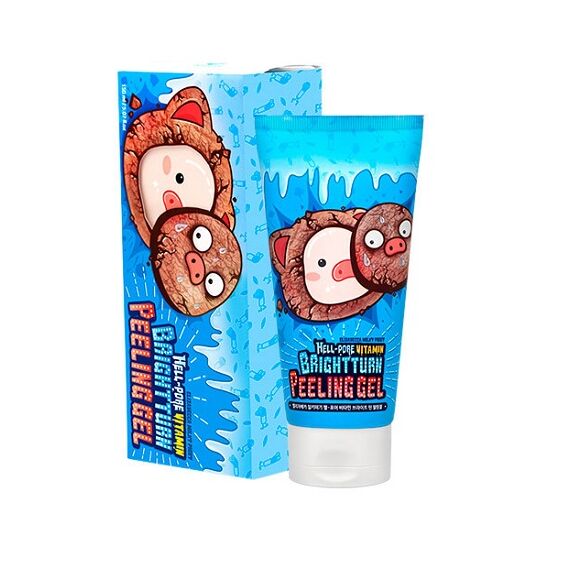 Витаминный пилинг-скатка Elizavecca Milky Piggy Hell Pore Vitamin Brightturn Peeling Gel, 150 мл, изображение 2