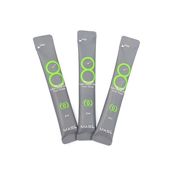 Восстанавливающая маска для ослабленных волос Masil 8 Seconds Salon Super Mild Hair Mask, 20х8 мл