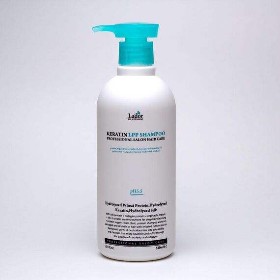 Безсульфатный протеиновый шампунь Lador Keratin LPP Shampoo, 530 мл, изображение 4