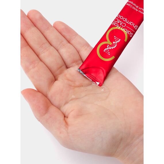 Восстанавливающий профессиональный шампунь с керамидами Masil 3 Salon Hair CMC Shampoo, 20 шт\уп по 8 мл, изображение 4