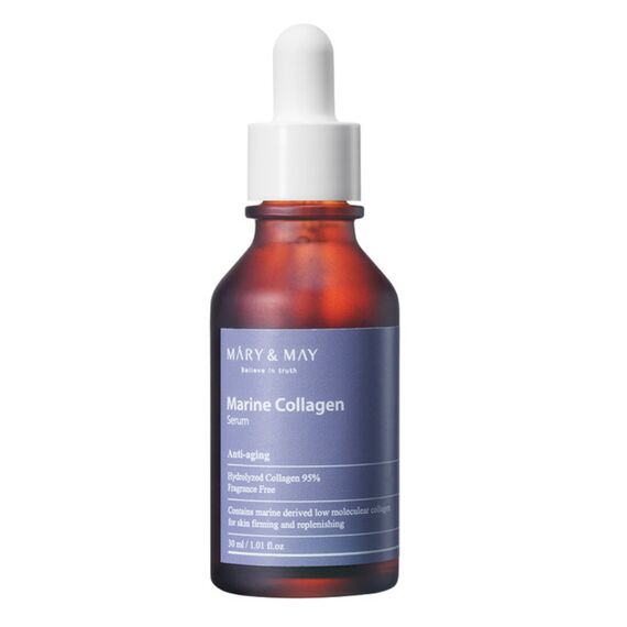 Антивозрастная ампула с 95% коллагена Mary&May Collagen Serum , 30 мл