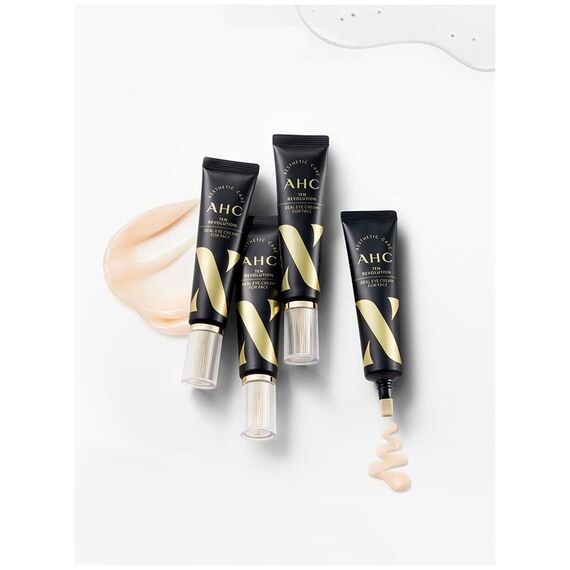 Антивозрастной крем для век с эффектом лифтинга AHC Ten Revolution Real Eye Cream For Face, 30 мл, изображение 11