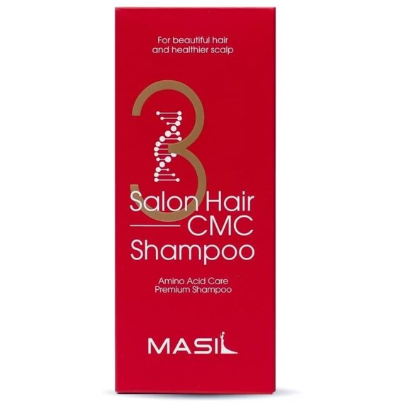 Восстанавливающий профессиональный шампунь с керамидами Masil 3 Salon Hair CMC Shampoo, 150 мл, изображение 3